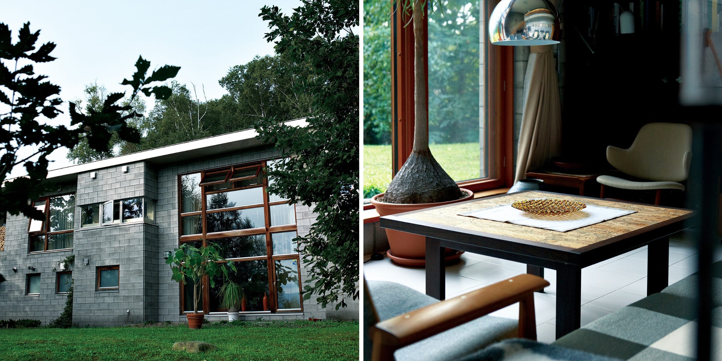 椅子研究家・織田憲嗣の自邸のインテリアセオリー20 大量の名作家具や