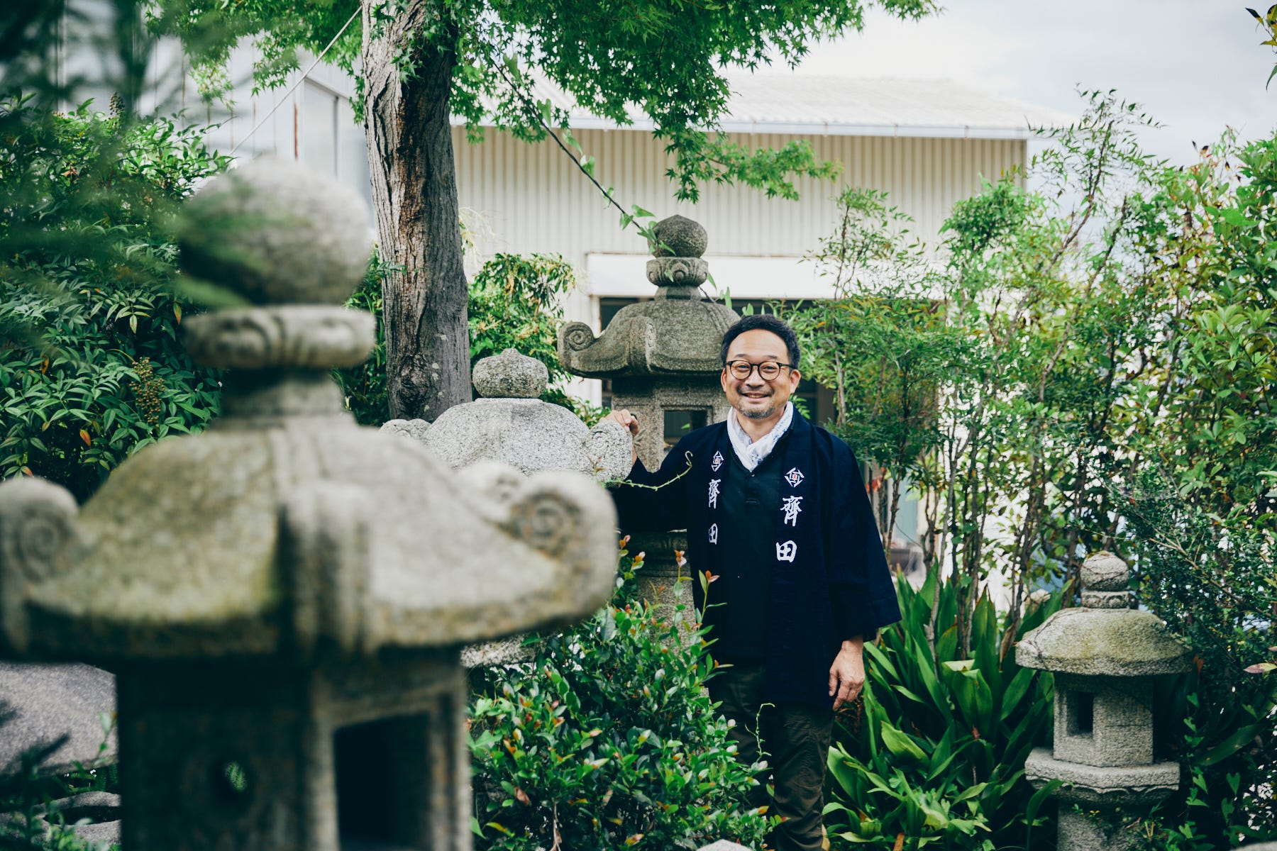 石の工芸を次の千年へ。石灯籠から生まれた現代の灯り―石工職人・齋田