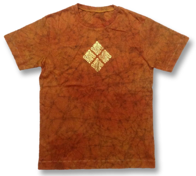 ろうけつ染め 『エル・ドラード』 Tシャツ | 草木染工房 ひとつ屋