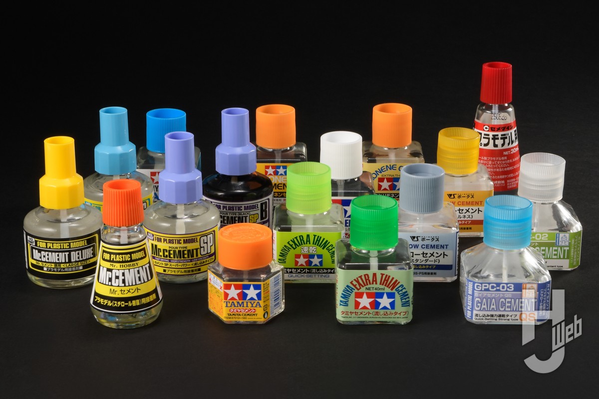 プラモデルの組み立てに使う接着剤の特性を学ぼう！ 流し込みから