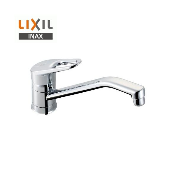 LIXIL リクシル ワンホールシングルレバー混合水栓 エコハンドル仕様