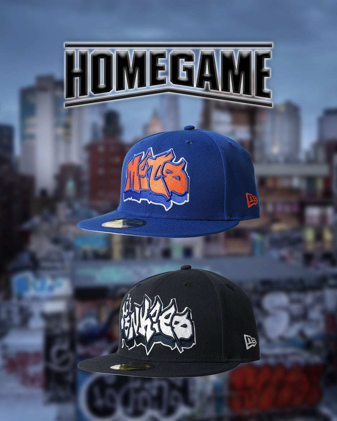 ストリートグラフィックロゴを採用したカスタムキャップが登場