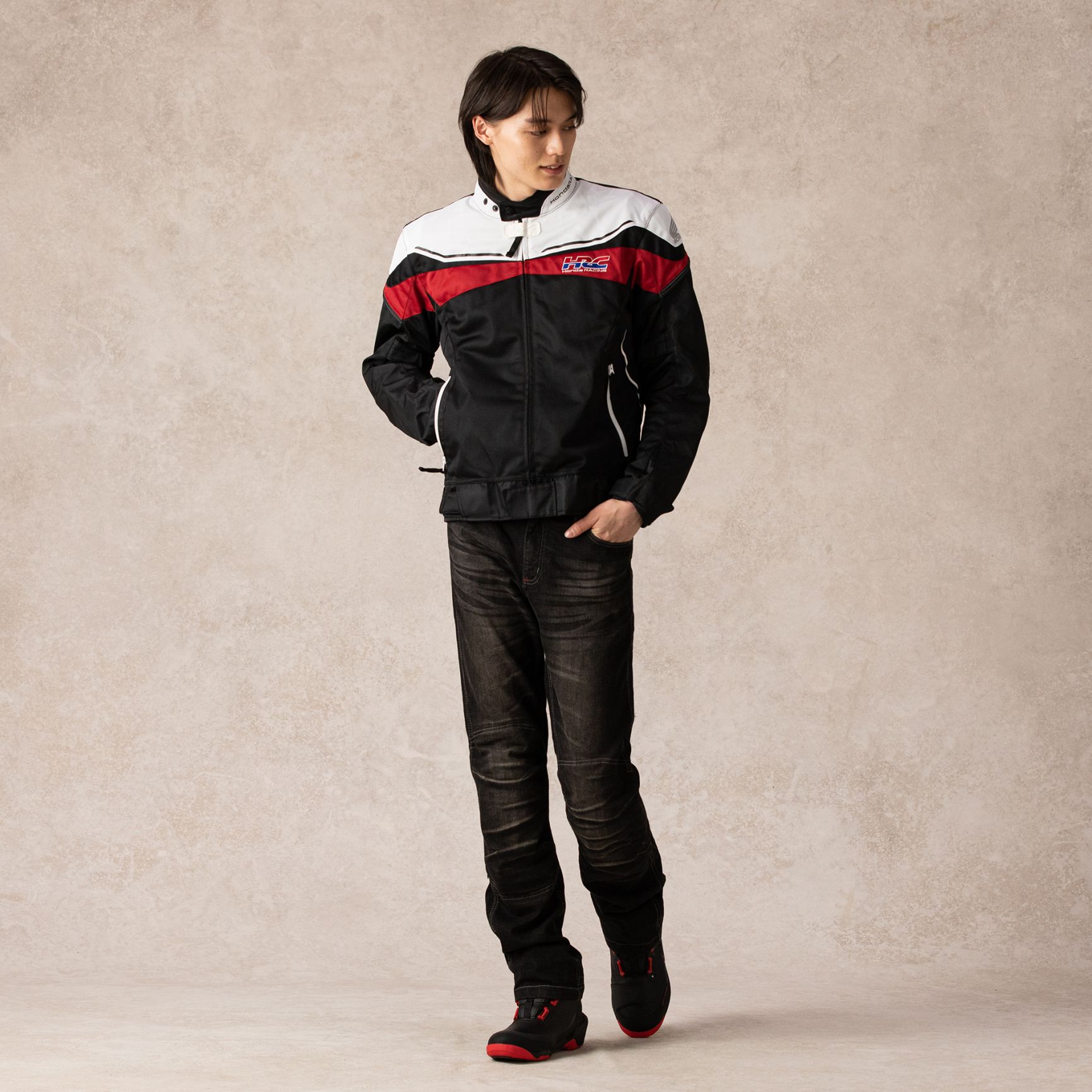 プロテクトストレッチデニムジーンズ(S ブラック): ウェア・グッズ