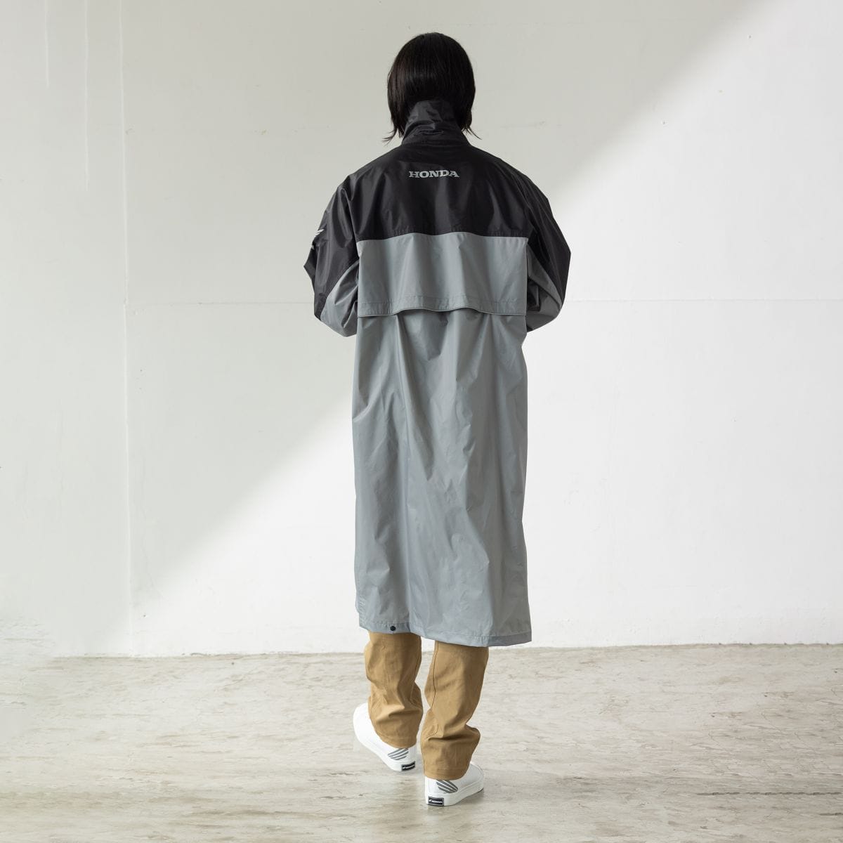 スクーターレインコート(F グレー/ブラック): ウェア・グッズ｜HondaGO