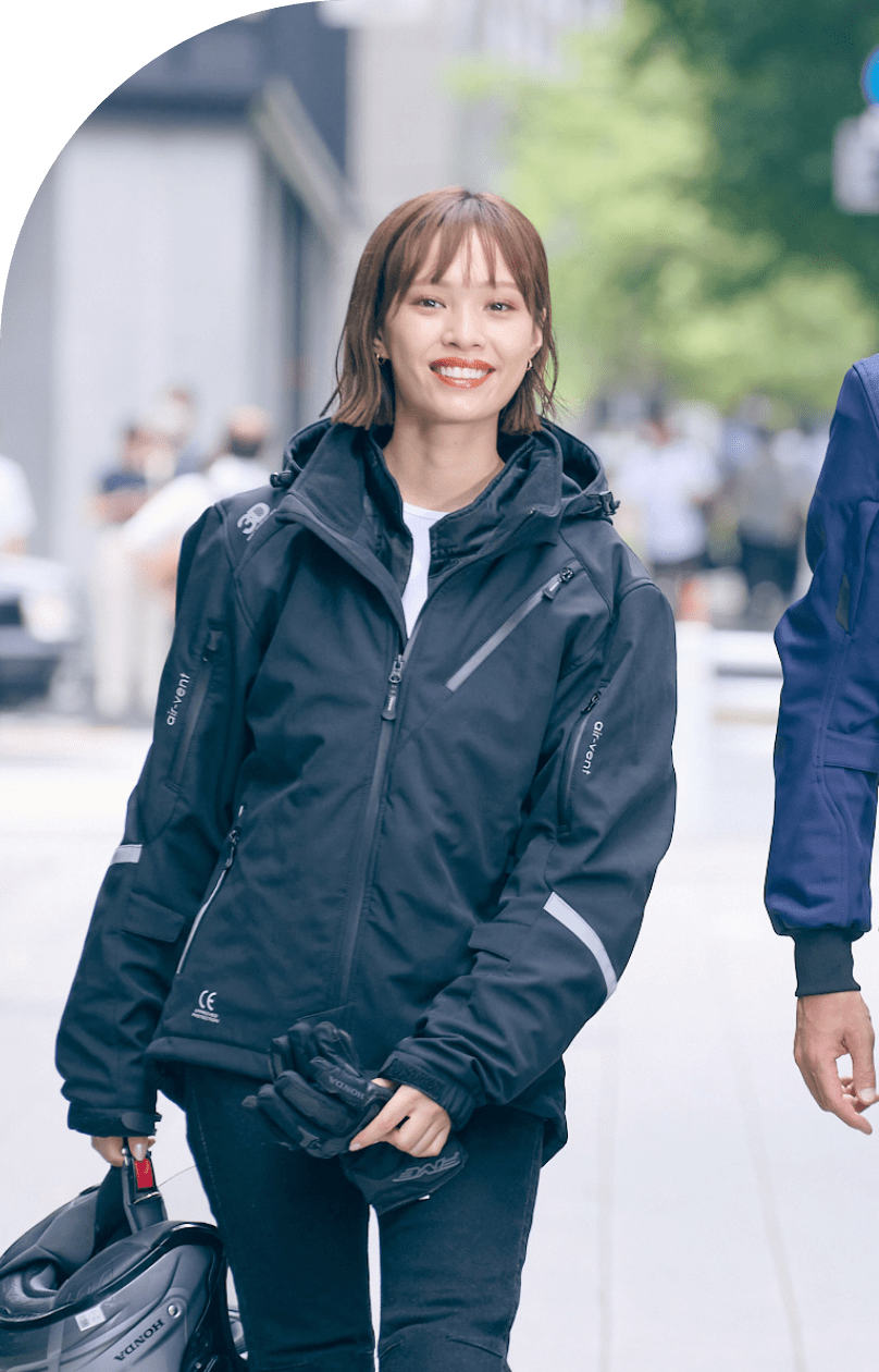 HondaGO BIKE GEAR 2022AW Ladies Collection｜HondaGO BIKE GEAR