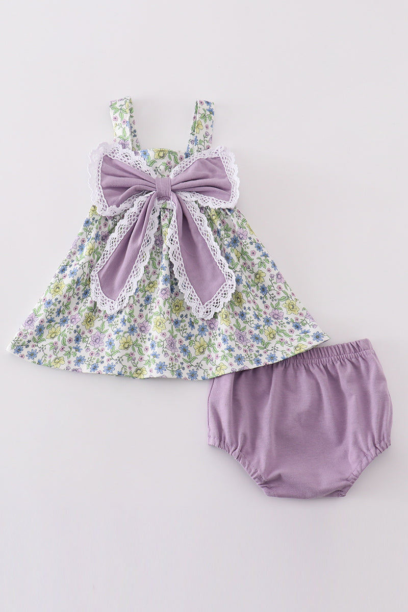 ボトムス SOORPLOOM Bloomer Flower Ribbon Print 1y SOORPLOOM