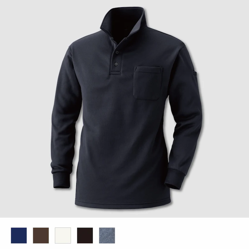 236裏フリースポロシャツ - HOOH VILEA 作業着と電動ファン付き快適