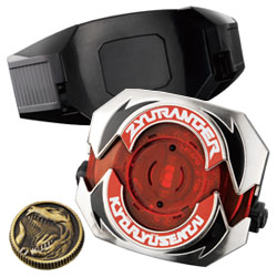 恐竜戦隊ジュウレンジャー』の変身アイテム「ダイノバックラー」と