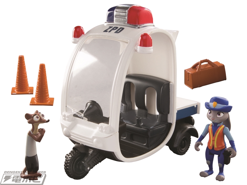 ズートピア』のフィギュア＆乗り物で映画の“楽園”を再現して楽しもう