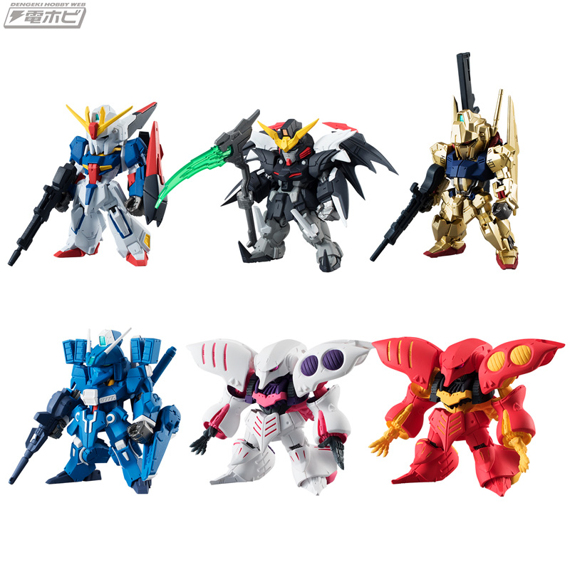 食玩「 FW GUNDAM CONVERGE #07」のラインナップが公開！『機動戦士Z