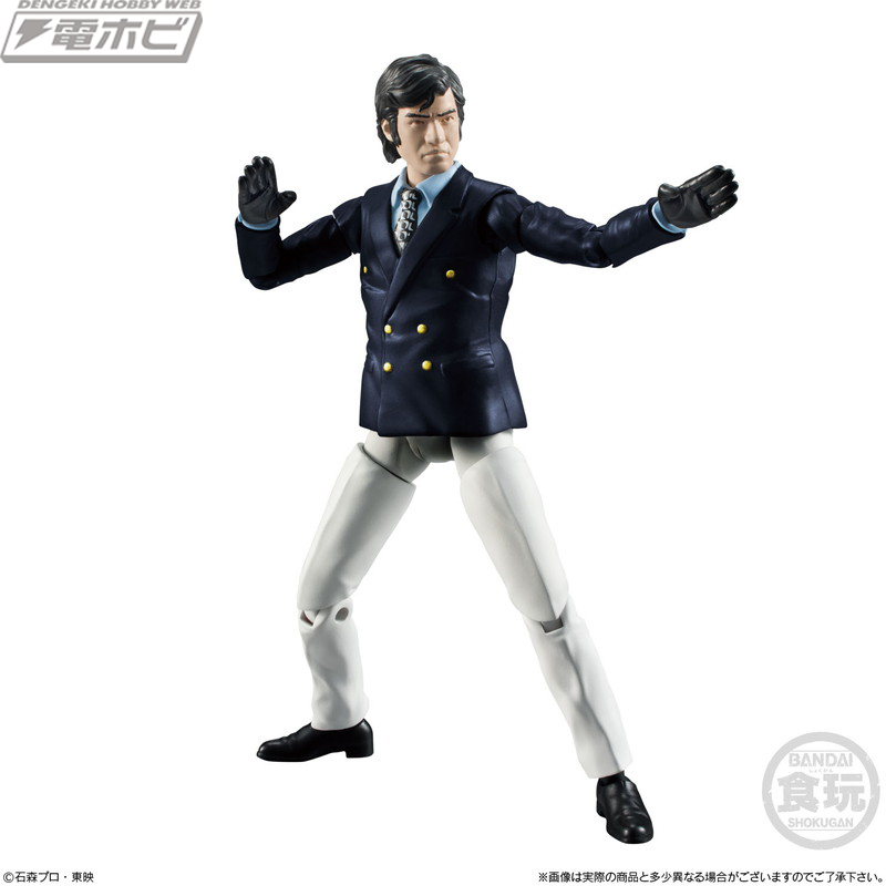 食玩「SHODO仮面ライダーVS9」本郷猛がシリーズ初参戦！クウガやキバも