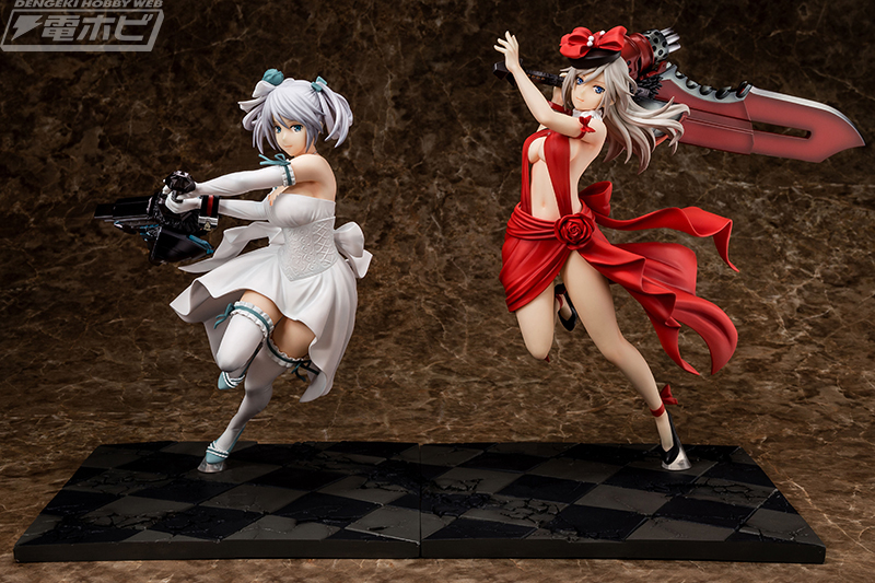 GOD EATER』可憐なアニバーサリードレス姿のアリサ＆シエルが神機を