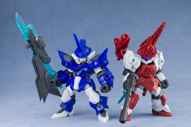 カラーリング変更でオリジナルロボットシリーズが帰還！組み替えが