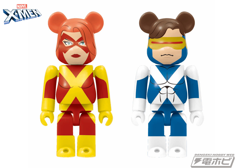 X-MEN』のHappyくじにBE@RBRICKになったミュータントヒーロー