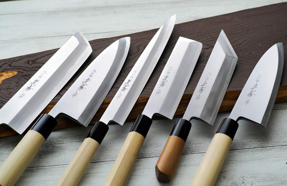 堺一文字光秀 白鋼霞研 江戸型 うなぎ裂き