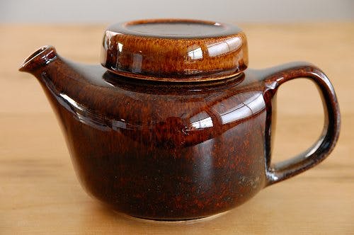 ARABIA/アラビア/ティーポット（ブラウン） - 北欧、暮らしの道具店