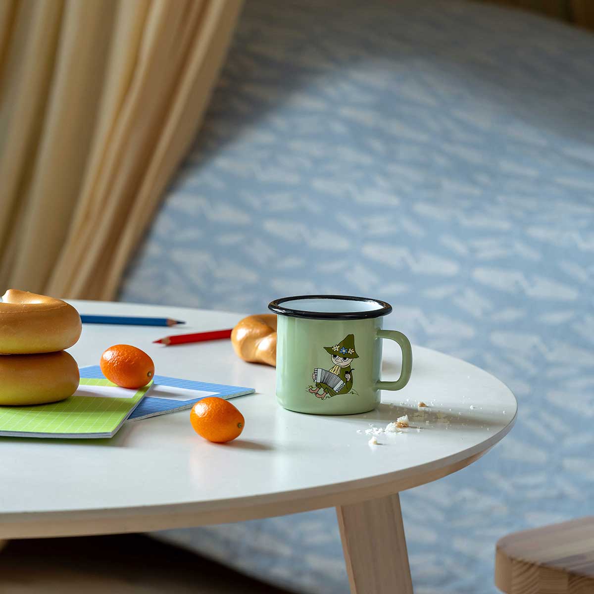 Moomin ムーミン Muurla ムールラ ホーローマグ ( レトロ / スナフキン