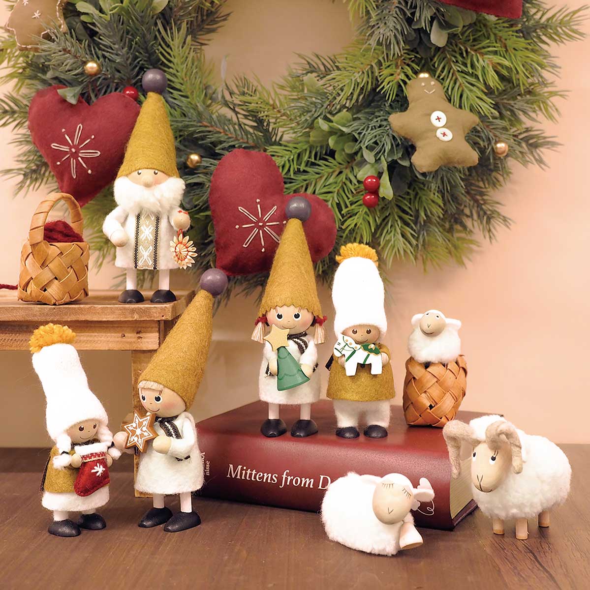 NORDIKA nisse ノルディカ ニッセ クリスマス 木製人形 ( ダーラナ