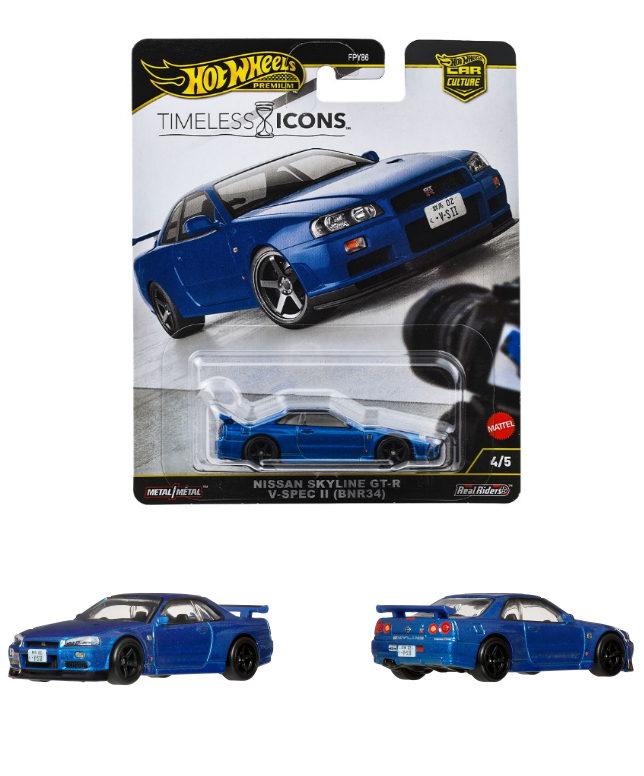 NISSAN SKYLINE GT-R V-SPEC II (BNR34) / Car Culture TIMELESS ICONS