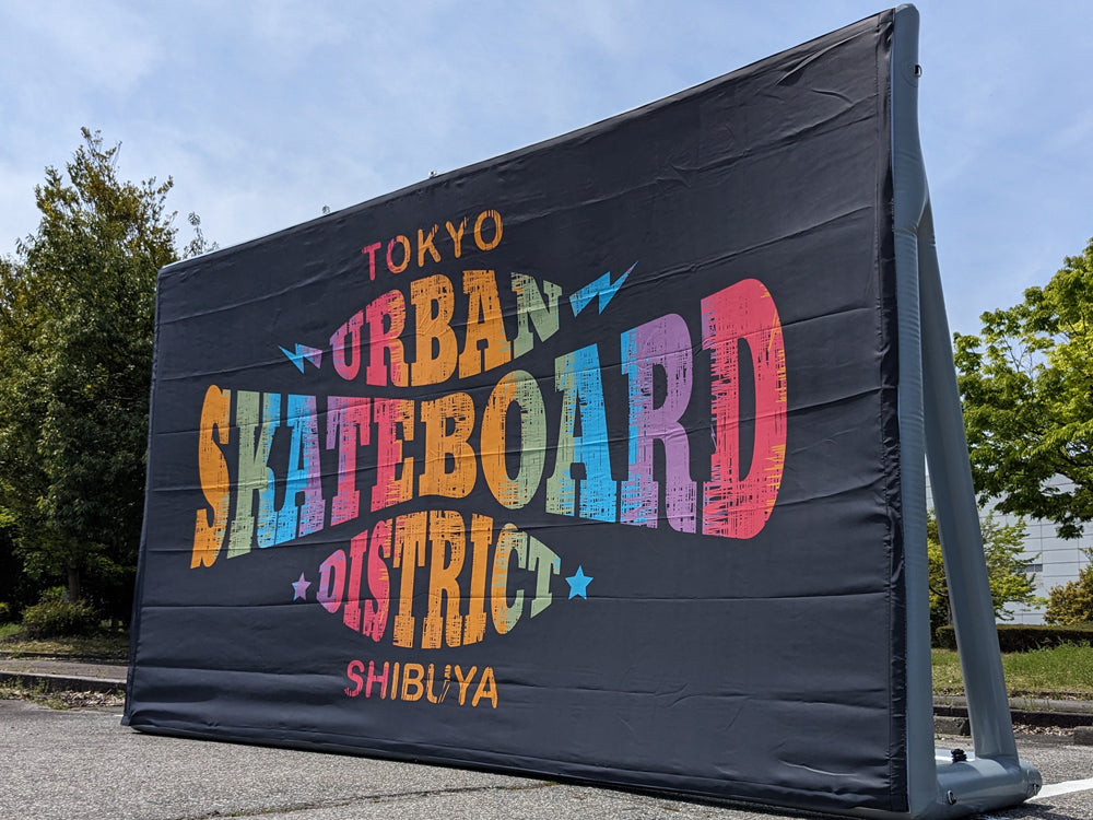 バックボードair 屋外 イベント 大型 ディスプレイ 看板 ビルボード