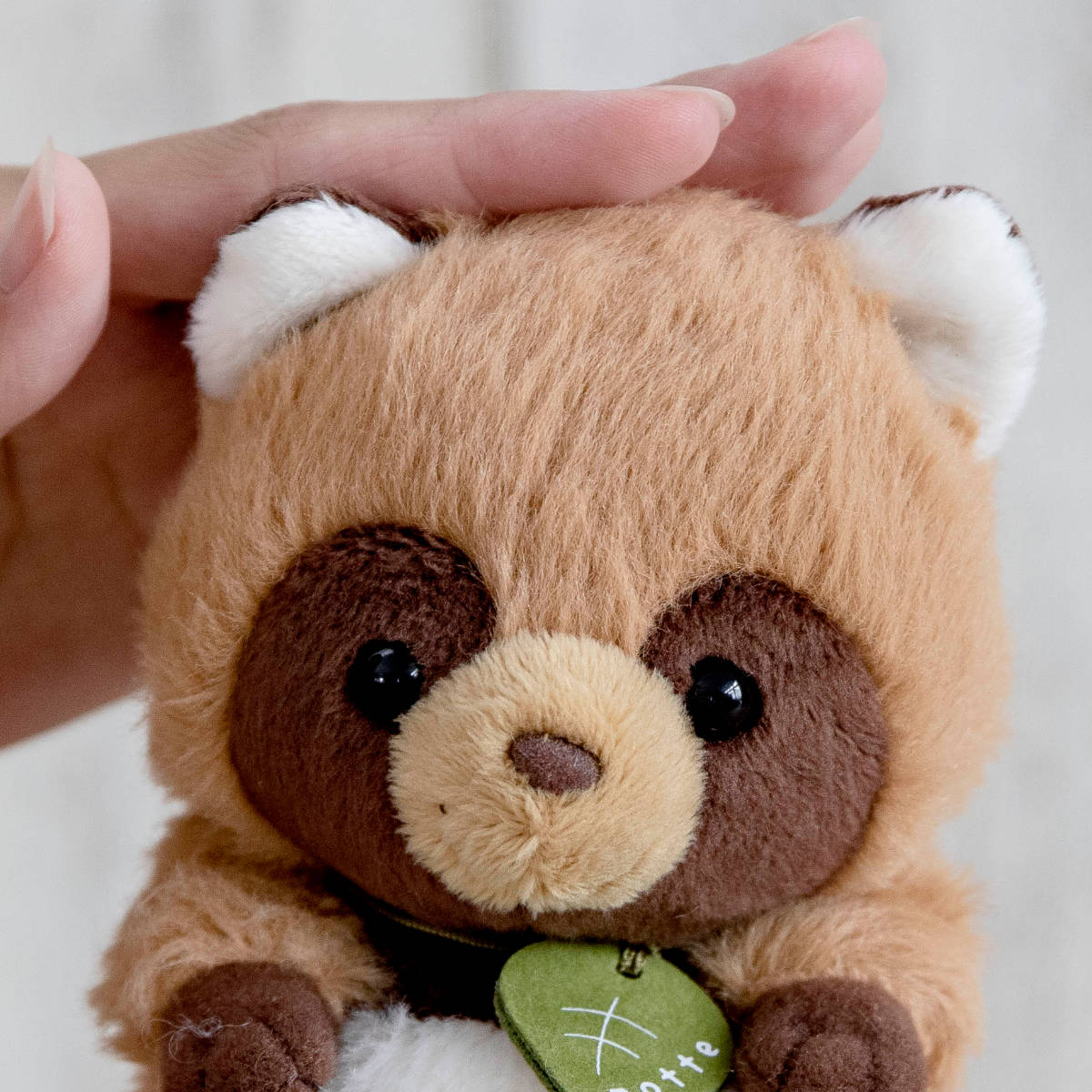 ぬいぐるみ potte タヌキ – ハウジー