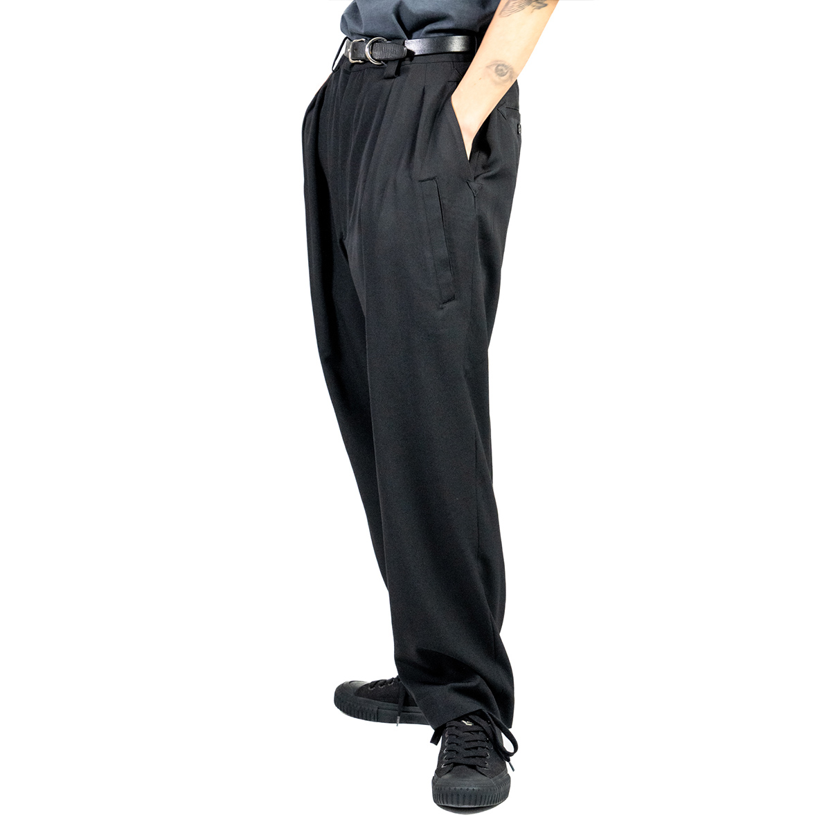YOHJI YAMAMOTO 24SS PANTS WITH SIDE POCKET | HUES 福岡セレクトショップ