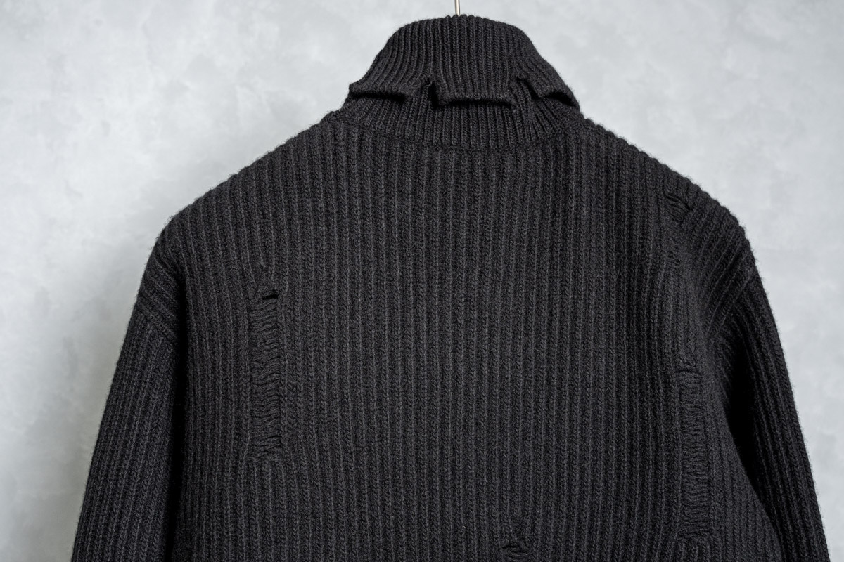 ANN アンドゥムルメステール リブ編み スヌード DEMEULEMEESTER