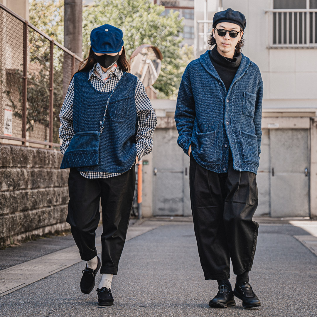 PORTER CLASSIC ブラックモールスキンキャスケット PORTER CLASSIC