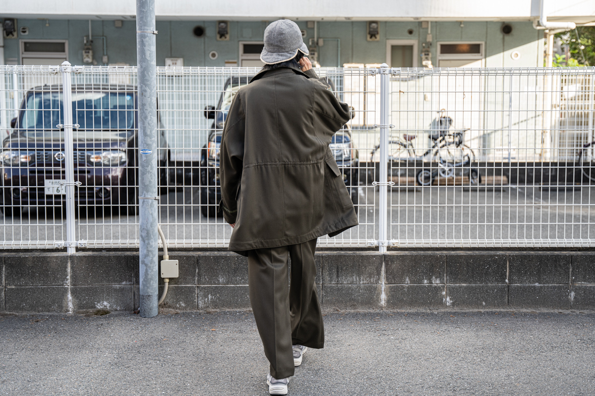 イレニサのジップコートwithライナー | HUES 福岡セレクトショップ