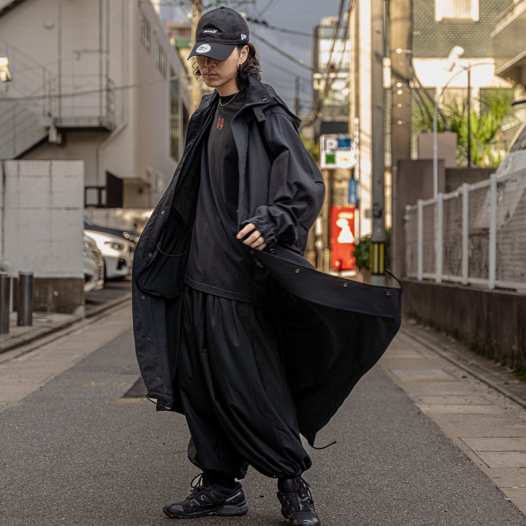 YOHJI YAMAMOTO ギャバジンモッズコート | HUES 福岡セレクトショップ