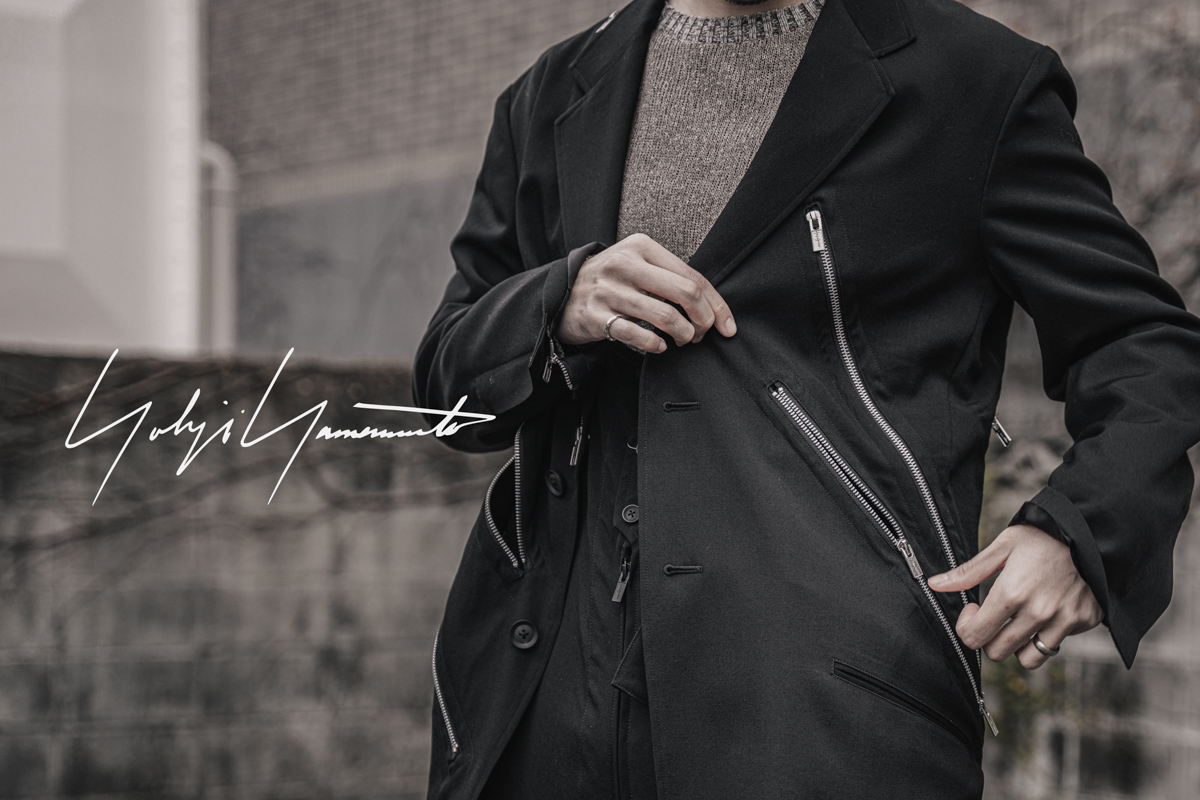 YOHJI YAMAMOTO 22SS FASTENER JACKET | HUES 福岡セレクトショップ