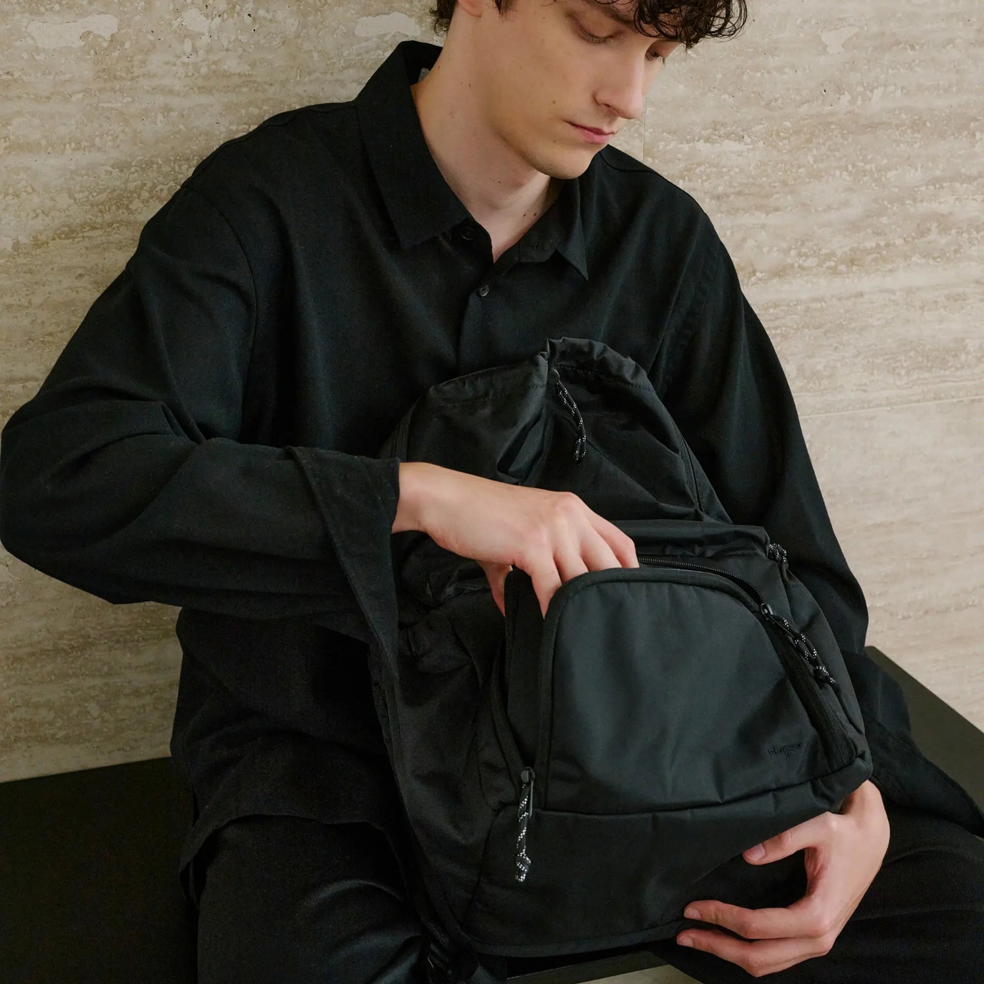 ペアレンツバッグ（ブラック） Hugoo®︎（ハグー）公式｜建築思想から