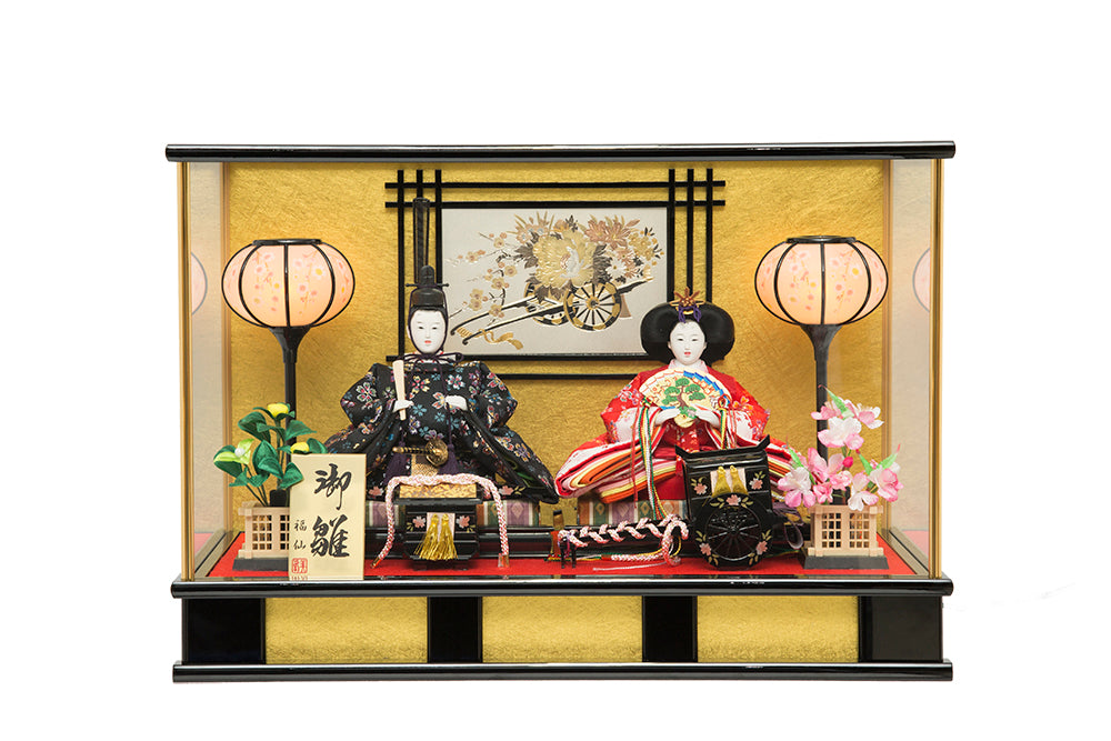 花車 親王ケース飾り w53146 – 福仙