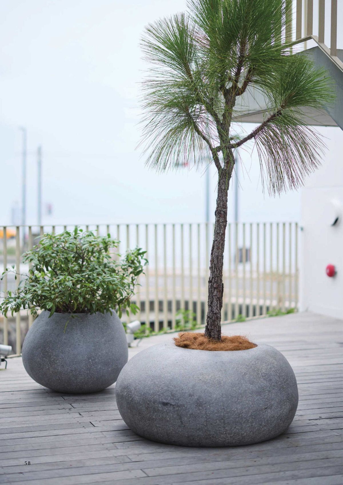 KONTON ENDICIA 小売業者 TURQUOISE L130 プランター KONTON ENDICIA