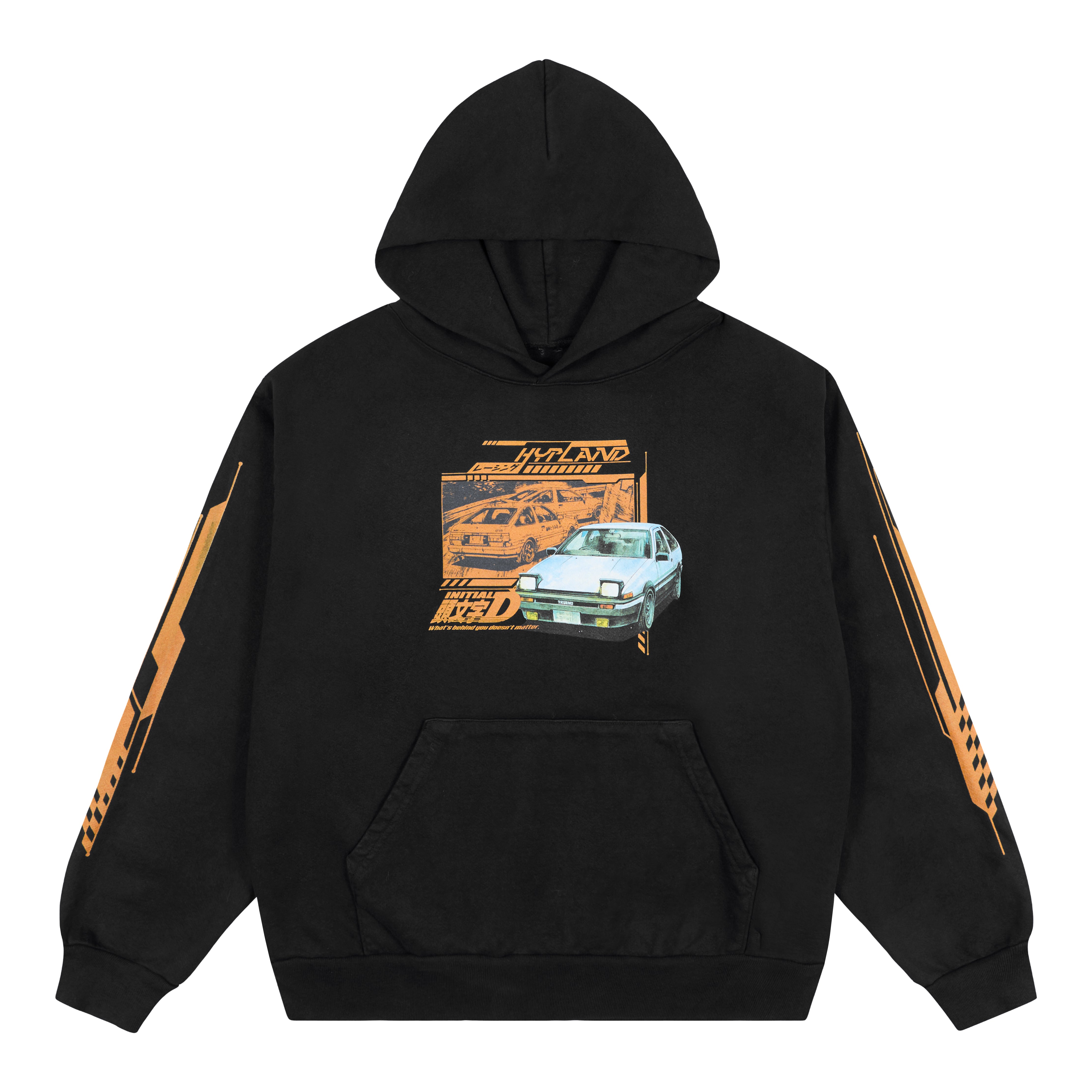 INITIAL D VEHICLE HOODIE (BLACK) – Hypland