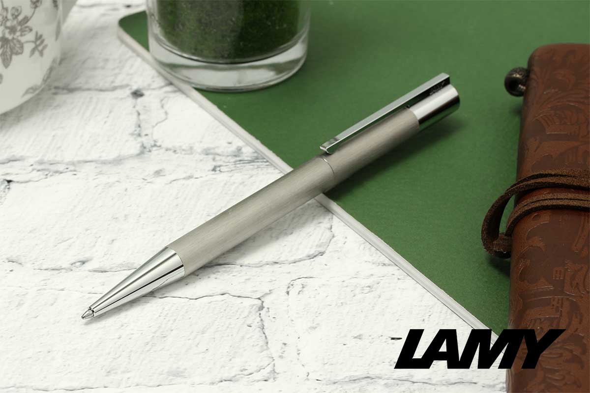 LAMY scala ボールペン brushed ステンレス LAMY scala ボールペン