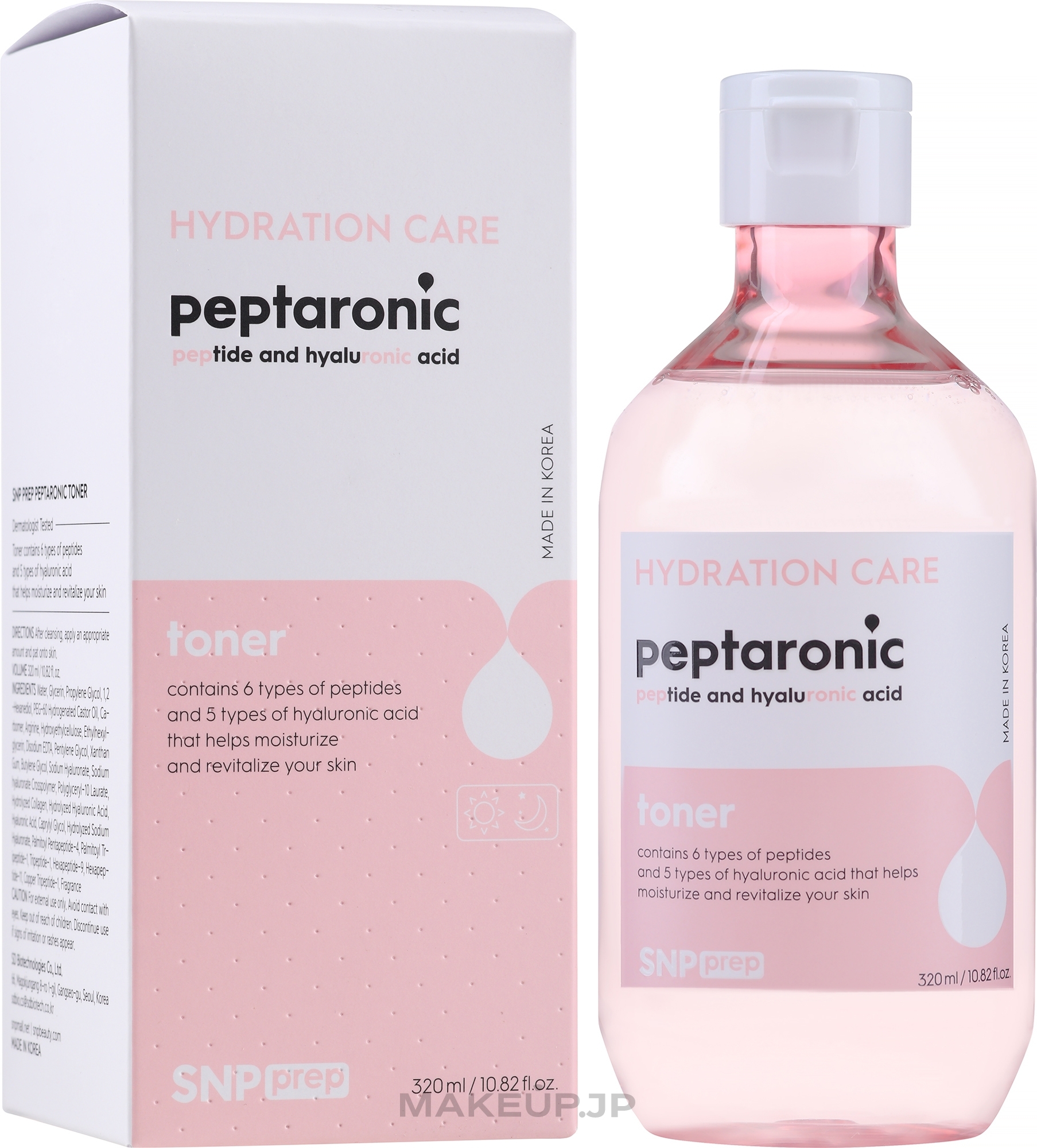 SNP Prep Peptaronic Toner - ペプチド配合の保湿化粧水 | Makeup.jp