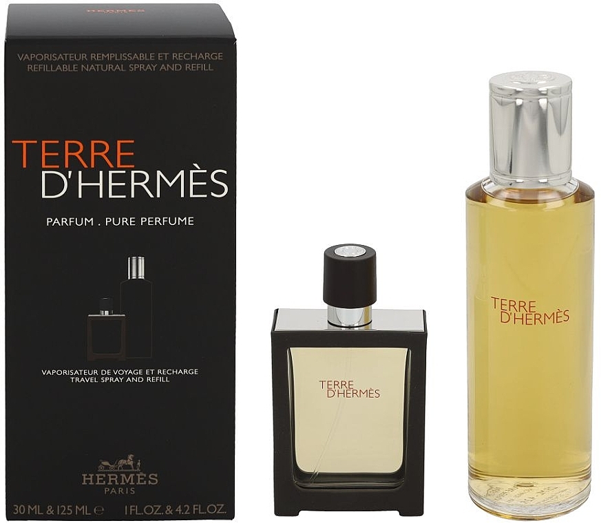 Hermes Terre d'Hermes - Duftset (Parfum 30ml + Parfum 125ml