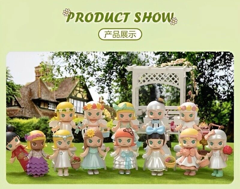 POPMART Molly Wedding Flower Girl Princess Series Confirmed Blind