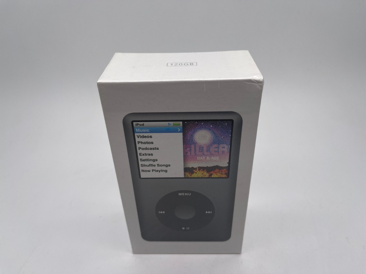 Apple iPod Classic 7th Generation Black 120 GB A1238 REFURBISHED