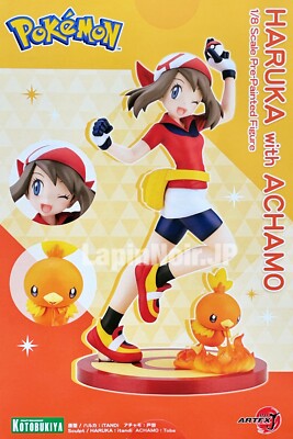 Pokemon figure Haruka with Achamo Torchic 1/8 scale ARTFX J