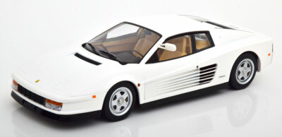 1/18 KK SCALE MODELS 1984 Ferrari 512 Testarossa White Diecast