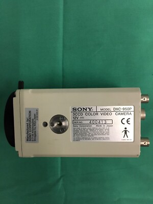 Sony 3CCD Color Video Camera Power HAD - Model: DXC-950P | eBay