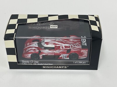 1/43 Minichamps Toyota GT-one 1998 24 Hours Le Mans Car 28 430