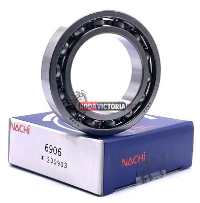 NACHI JAPAN 6906 OPEN, NO SEALS 30x47x9 Ball Bearing 61906 OEM