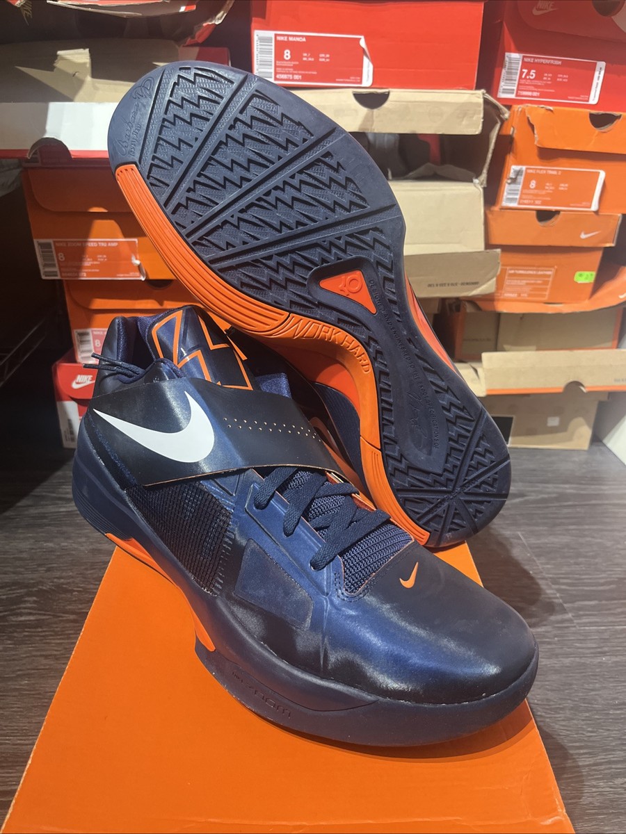 Size 17 - Nike Kd 4 IV Blue Orange Brand New | eBay