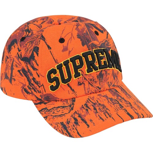 NWT Supreme Arabic Military Box Logo Camp Cap Hat Brick Orange