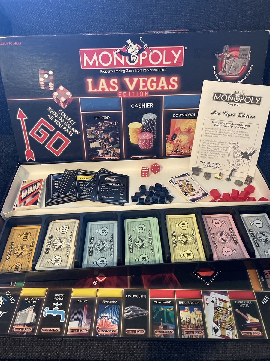 Monopoly Fabulous Las Vegas Edition Replacement Money Cash