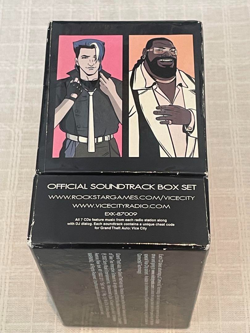 Grand Theft Auto Vice City Official Soundtrack Box Set Import Disc