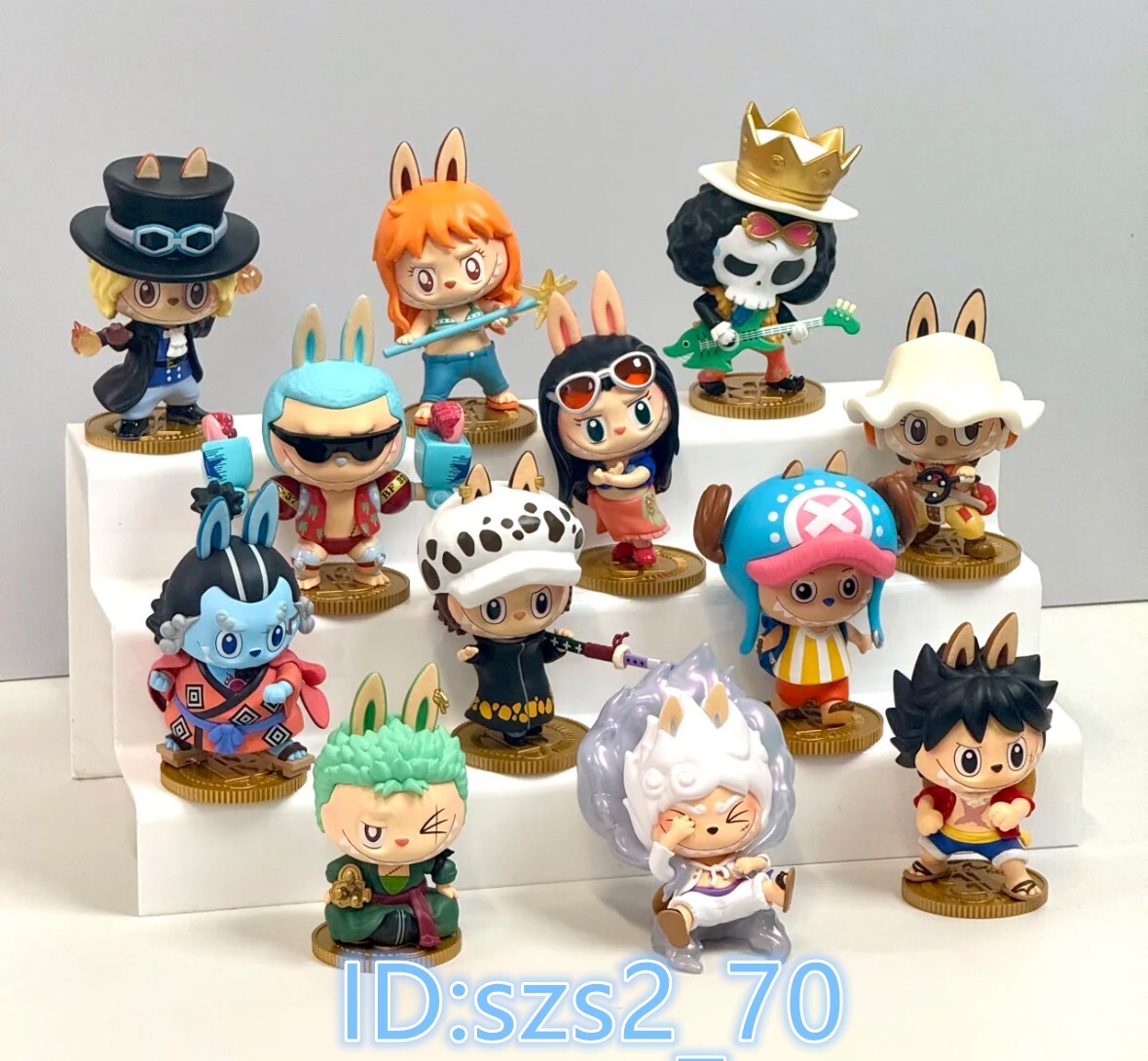 12pcs + Secret - Authentic POP MART The One Piece Mini Figure Toy